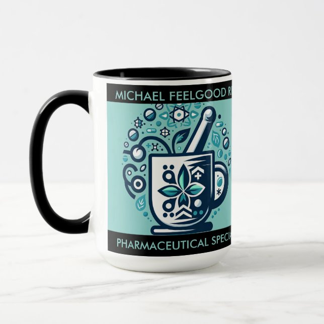 Geschenk für Apotheker Tasse (Links)