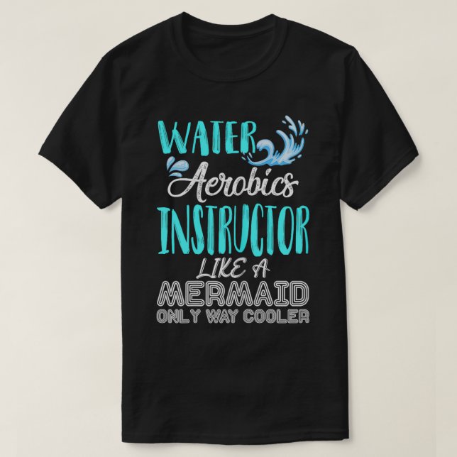 Geschenk für Aqua Water Aerobics Lehrer wie ein Me T-Shirt (Design vorne)