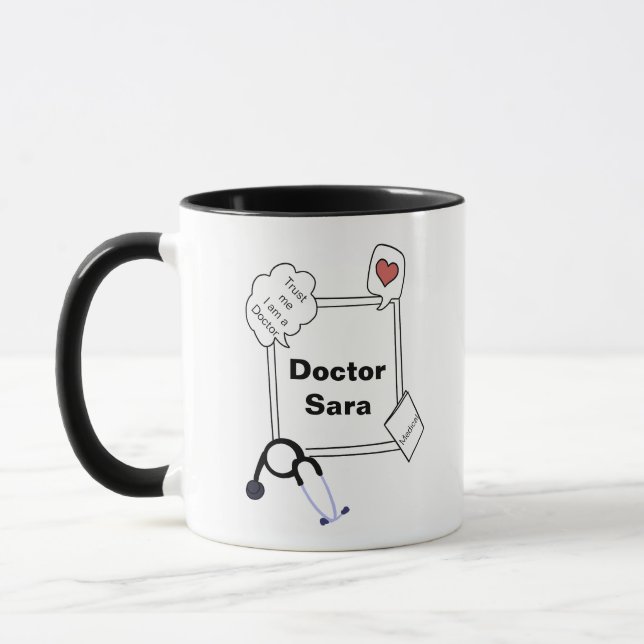 Geschenk für Ärzte Tasse (Links)