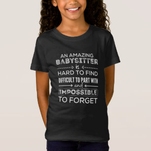Geschenk für Babysitter, Babysitter-Geschenk T-Shirt