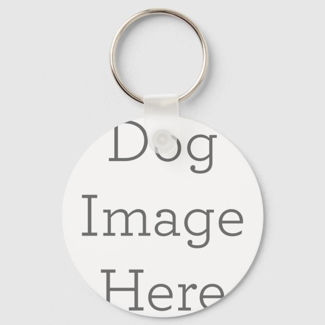 Kreisförmiger Schlüsselanhänger aus Metall, 5,08cm (Vorderseite)