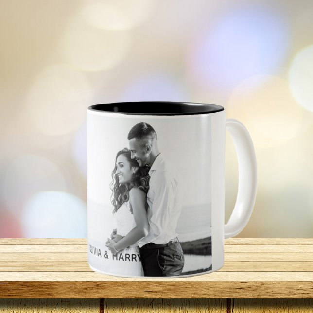 Geschenk für benutzerdefinierte Foto-Tasse Zweifarbige Tasse (Von Creator hochgeladen)