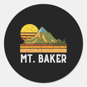 Geschenk für Bergurlaub - Bergklettern Wandern Ber Runder Aufkleber