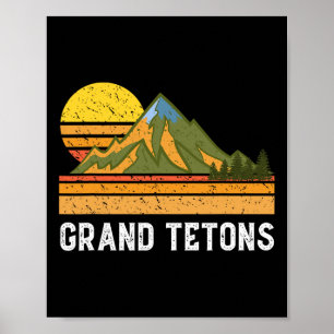 Geschenk für Bergurlaub - Bergsteigen Wandern Gran Poster