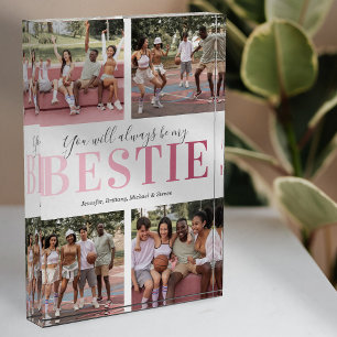 Geschenk für beste Freundinnen Foto-Block für be Fotoblock