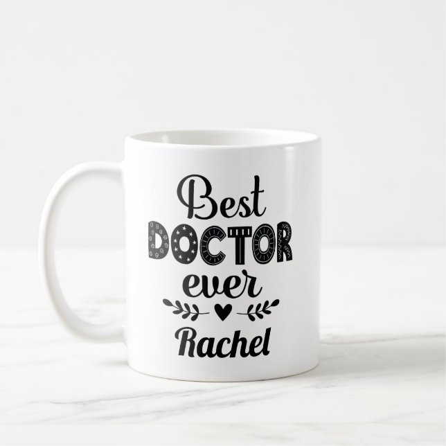 Geschenk für besten Arzt je Kaffeetasse (Links)