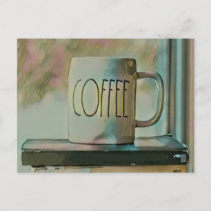 Geschenk für Bibliotheksliebhaber Postkarte