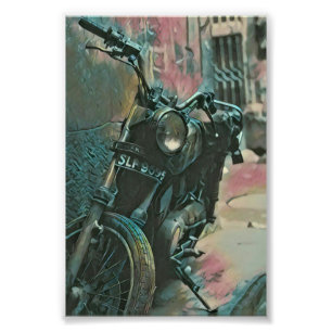 Geschenk für Biker Fotodruck