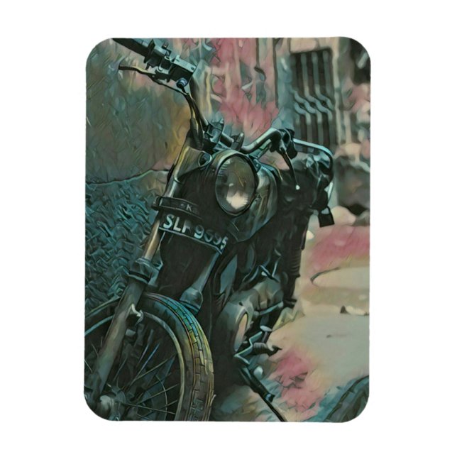 Geschenk für Biker Magnet (Vertikal)
