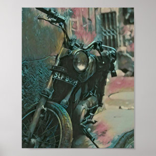 Geschenk für Biker Poster