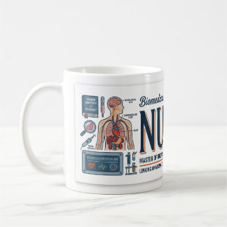 Geschenk für biomedizinische Krankenschwester Kaffeetasse