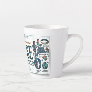 Geschenk für biomedizinische Krankenschwester Milchtasse