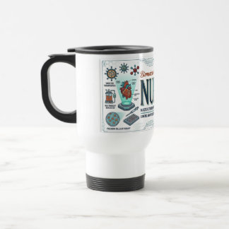 Geschenk für biomedizinische Krankenschwester Reisebecher