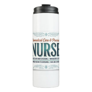 Geschenk für biomedizinische Krankenschwester Thermosbecher