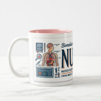 Geschenk für biomedizinische Krankenschwester Zweifarbige Tasse