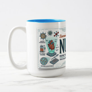Geschenk für biomedizinische Krankenschwester Zweifarbige Tasse