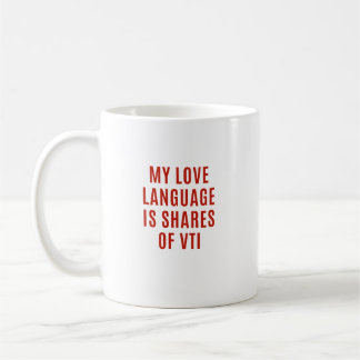 Geschenk für Börsenhändler - VTI Aktien Kaffeetasse