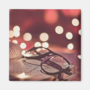 Geschenk für Buchliebhaber Magnet