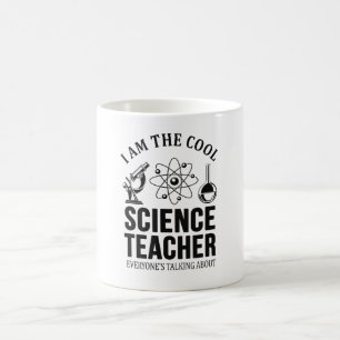 Geschenk für coole Wissenschaftslehrer Kaffeetasse