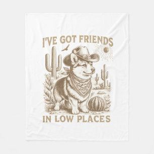Geschenk für Corgi-Fans Fleecedecke