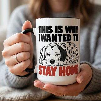 Geschenk für Dalmatiner-Freunde mit antisozialem S Tasse