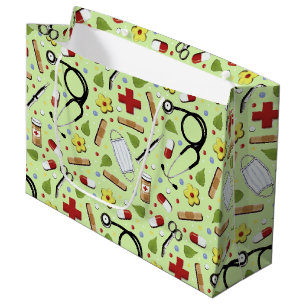 Geschenk für das Gesundheitswesen Große Geschenktüte
