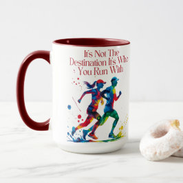 Geschenk für das Motivierend Ausführen von Buddy Tasse