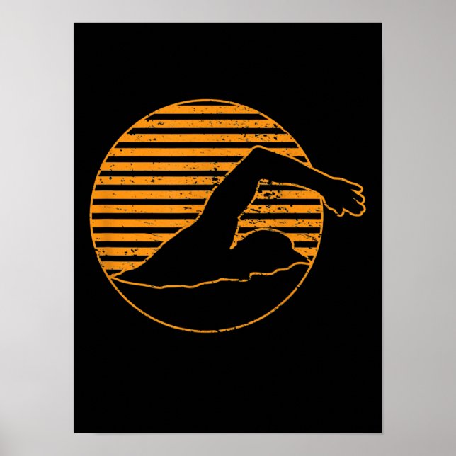 Geschenk für das Schwimmbad Poster (Vorne)