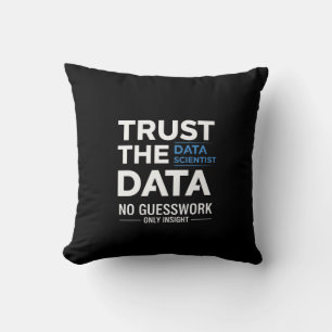 Geschenk für Data Scientist Analytics-Enthusiasten Kissen