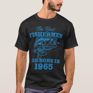 Geschenk für den 56-jährigen Fischer 1965 56. T-Shirt