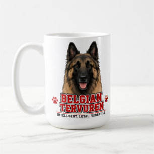 🐾 Geschenk für den Besitzer eines Belgischen Terv Kaffeetasse