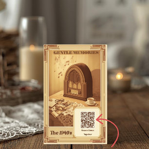 Geschenk für den Besuch im Pflegeheim Interaktiv Postkarte