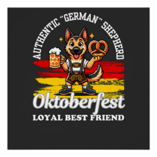 Geschenk für den deutschen Schäferhund Lover   Sch Poster