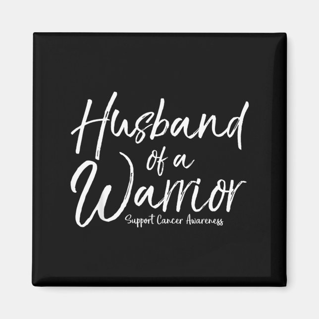 Geschenk für den Ehemann eines Kriegers der Ehefra Magnet (Vorne)