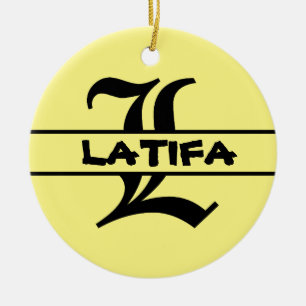 Geschenk für den Hausgebrauch - Monogramm für Pers Keramik Ornament