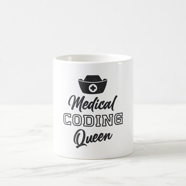 Geschenk für den ICD-Programmierer der Queen Kaffeetasse (Mittel)