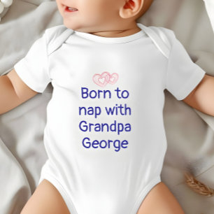 Geschenk für den individuellen Großvater aus Baby, Baby Strampler