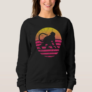 Geschenk für den klassischen Affen Sweatshirt