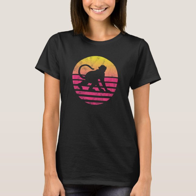 Geschenk für den klassischen Affen T-Shirt (Vorderseite)