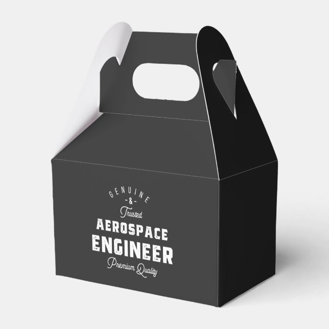 Geschenk für den Luftfahrtingenieur Geschenkschachtel (Vorderseite)