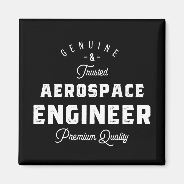 Geschenk für den Luftfahrtingenieur Magnet (Vorne)