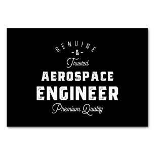 Geschenk für den Luftfahrtingenieur Tischnummer