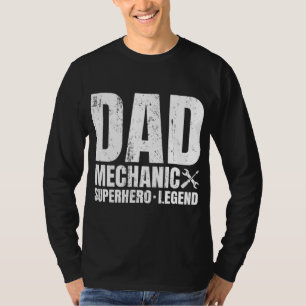 Geschenk für den mechanischen Vater von Tochter - T-Shirt