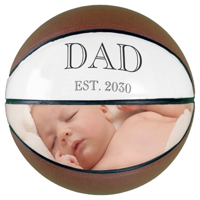 Geschenk für den neuen Vater Established Basketball (Vorderseite)