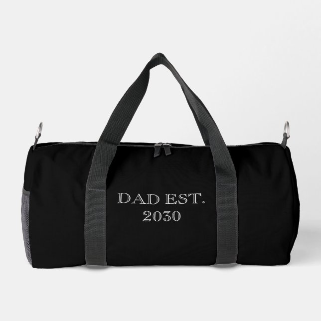 Geschenk für den neuen Vater Established Duffle Bag (Rückseite)