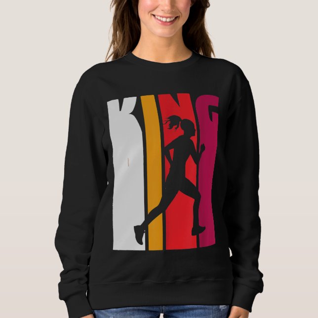 Geschenk für den Runner Marathon Lover 'Running Ki Sweatshirt (Vorderseite)