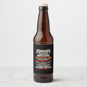 Geschenk für den Steuerberater Tollste Buchhalte Bierflaschenetikett