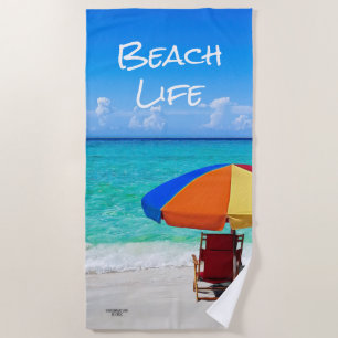 Geschenk für den Tropical Beach Client für ein hor Strandtuch