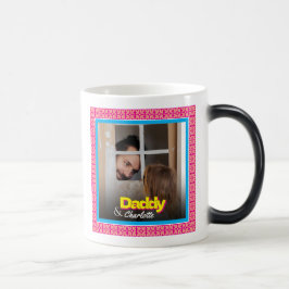 Geschenk für den Vater - Gewohnter Tag des Fotos V Verwandlungstasse