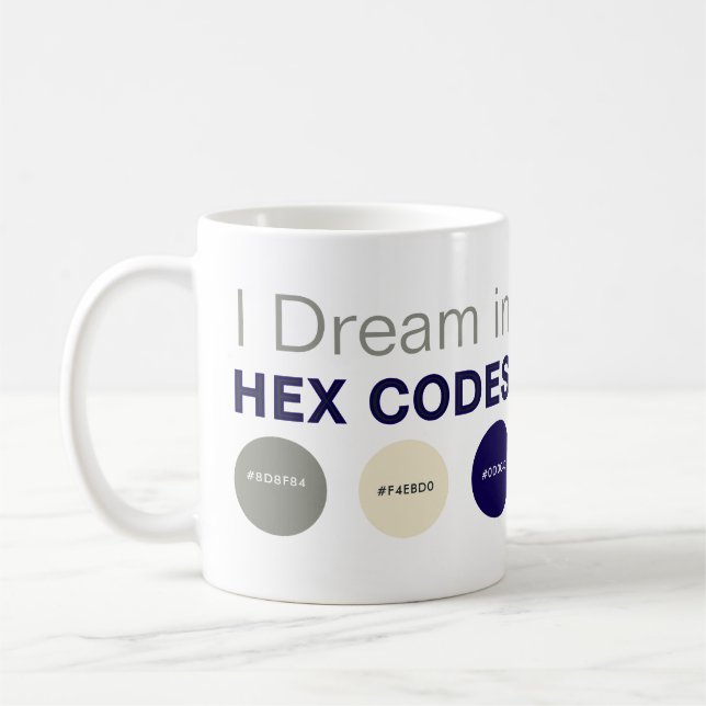 Geschenk für Designer Kaffeetasse (Links)